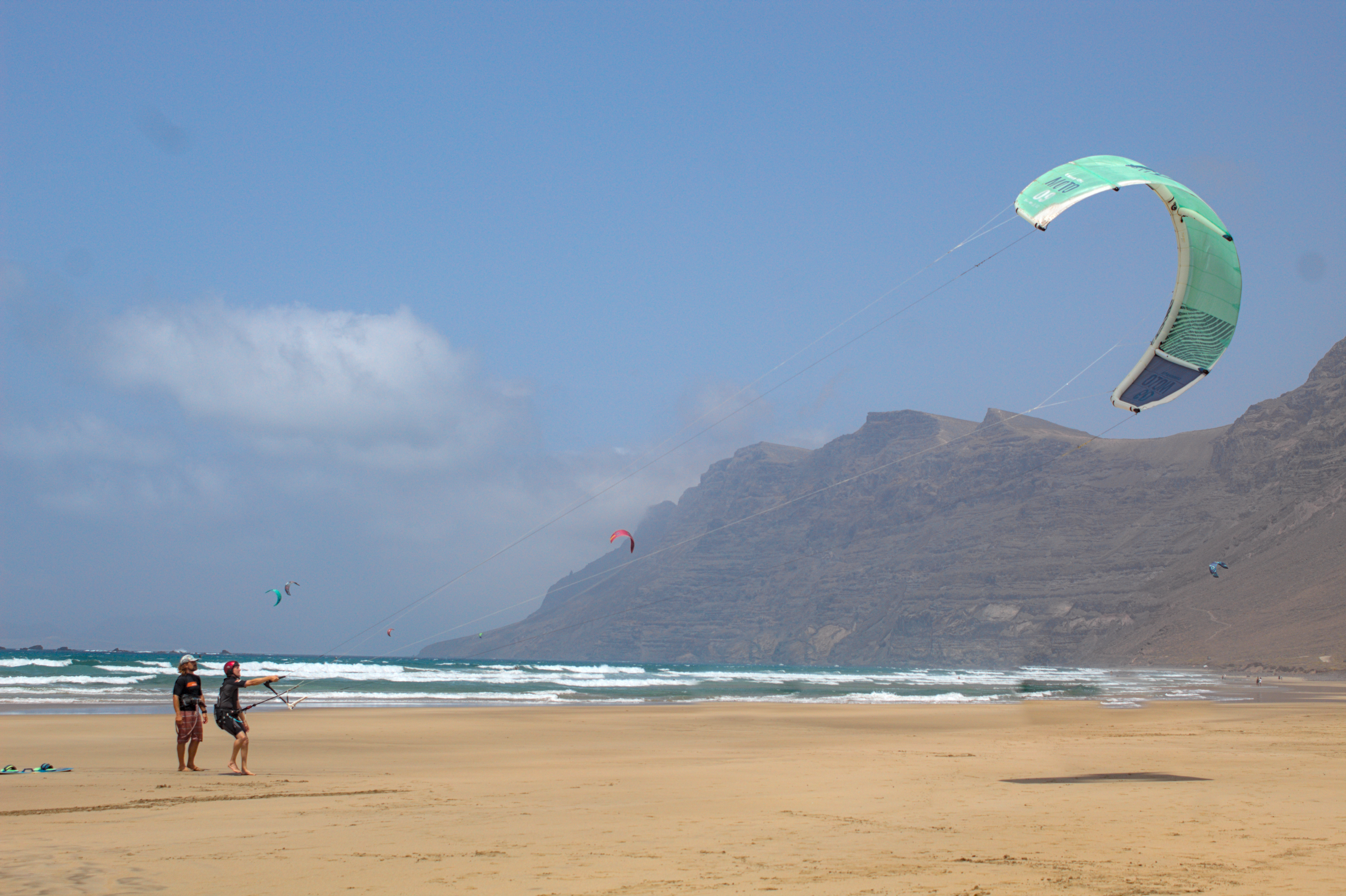 Lanzarote kitesurf